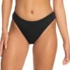 Roxy Pro The Snap Turn Cheeky Bikini Bottoms