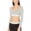 Calvin Klein Underwear Modern Cotton Unlined Bralette (Long Sleeve)