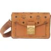 MCM Millie Visetos Crossbody Small