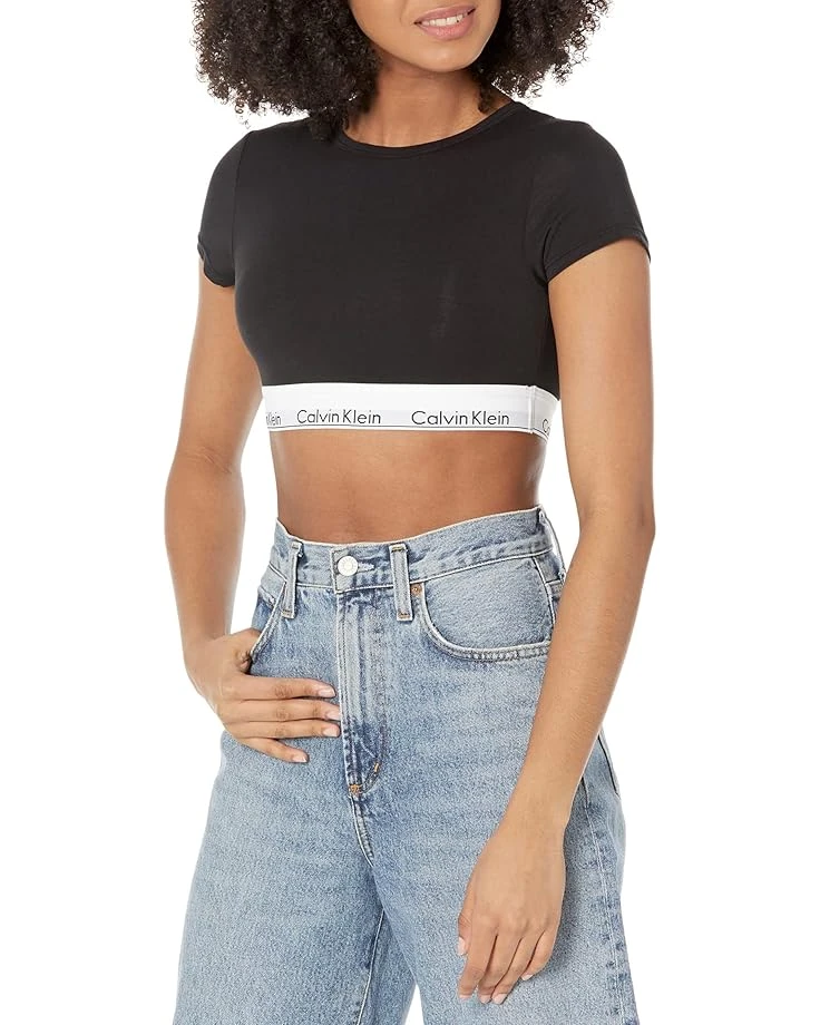 Calvin Klein Underwear Modern Cotton T-Shirt Bralette 1 Calvin Klein Underwear Modern Cotton T-Shirt Bralette